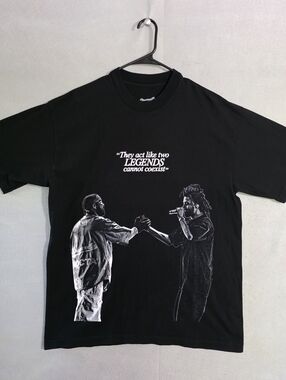 Dreamville X Drake J Cole 2024 Big As The What Tour Shirt Size Large